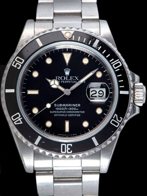 1987 rolex submariner value|1987 rolex submariner 16800.